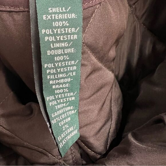 Lauren Jeans Company Brown Quilted Vest - Picture 14 of 16